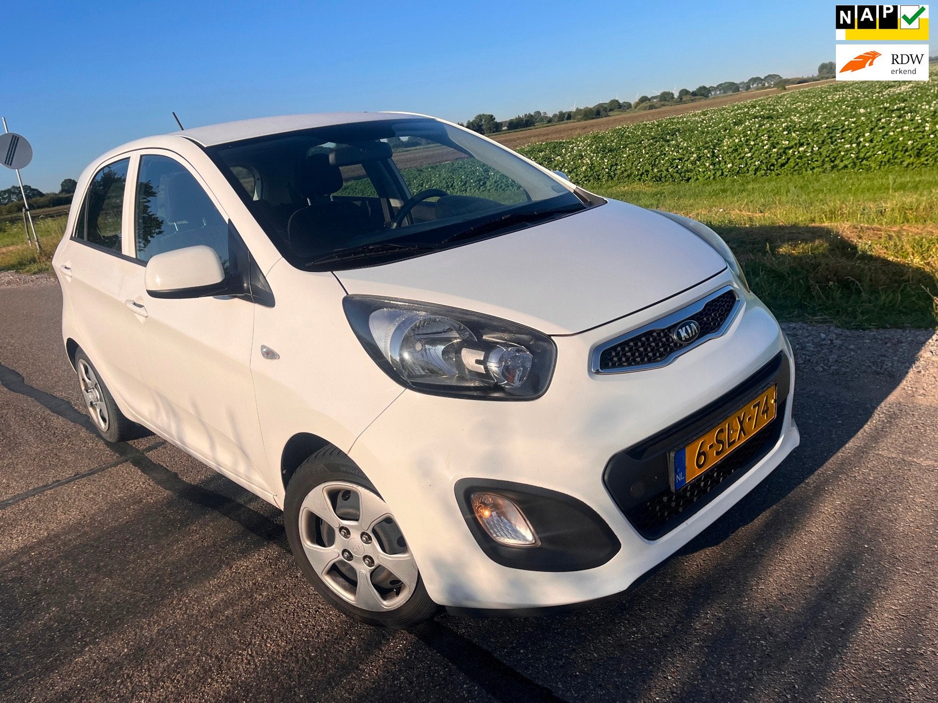Kia Picanto 1.0 CVVT ISG Comfort Pack / 1e eig!, Voorwielaandrijving, Euro 5, Gebruikt, 400 kg