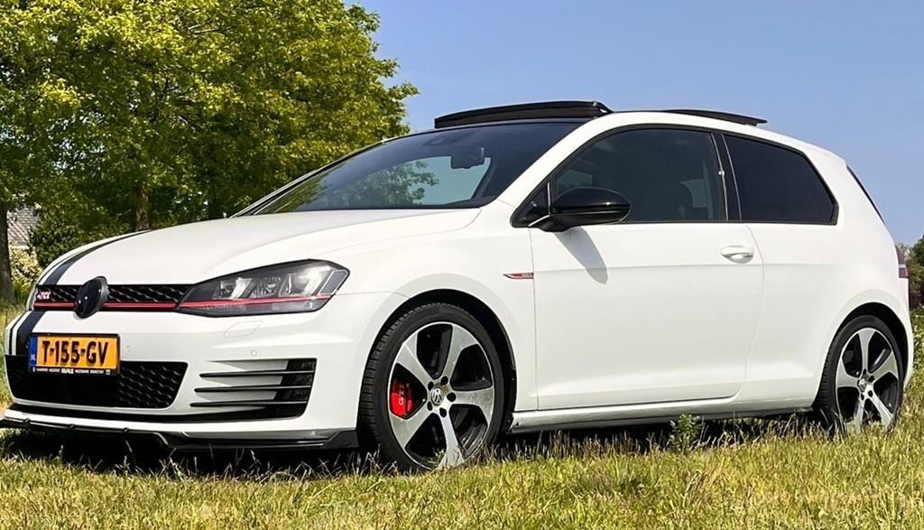 Volkswagen Golf GTI 2.0 TSI 230 pk 3D 2014 Wit, Auto's, Volkswagen, Particulier, Golf, ABS, Achteruitrijcamera, Adaptieve lichten