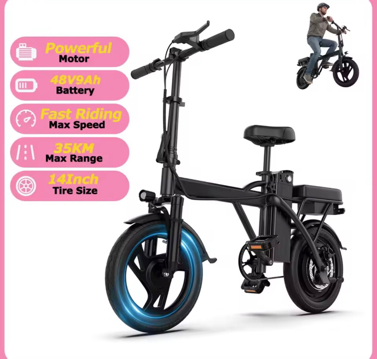 NIEUWE !!compacte prachtige e-bike . Camping/caravan/camper, Fietsen en Brommers, Ophalen, Nieuw, Overige merken