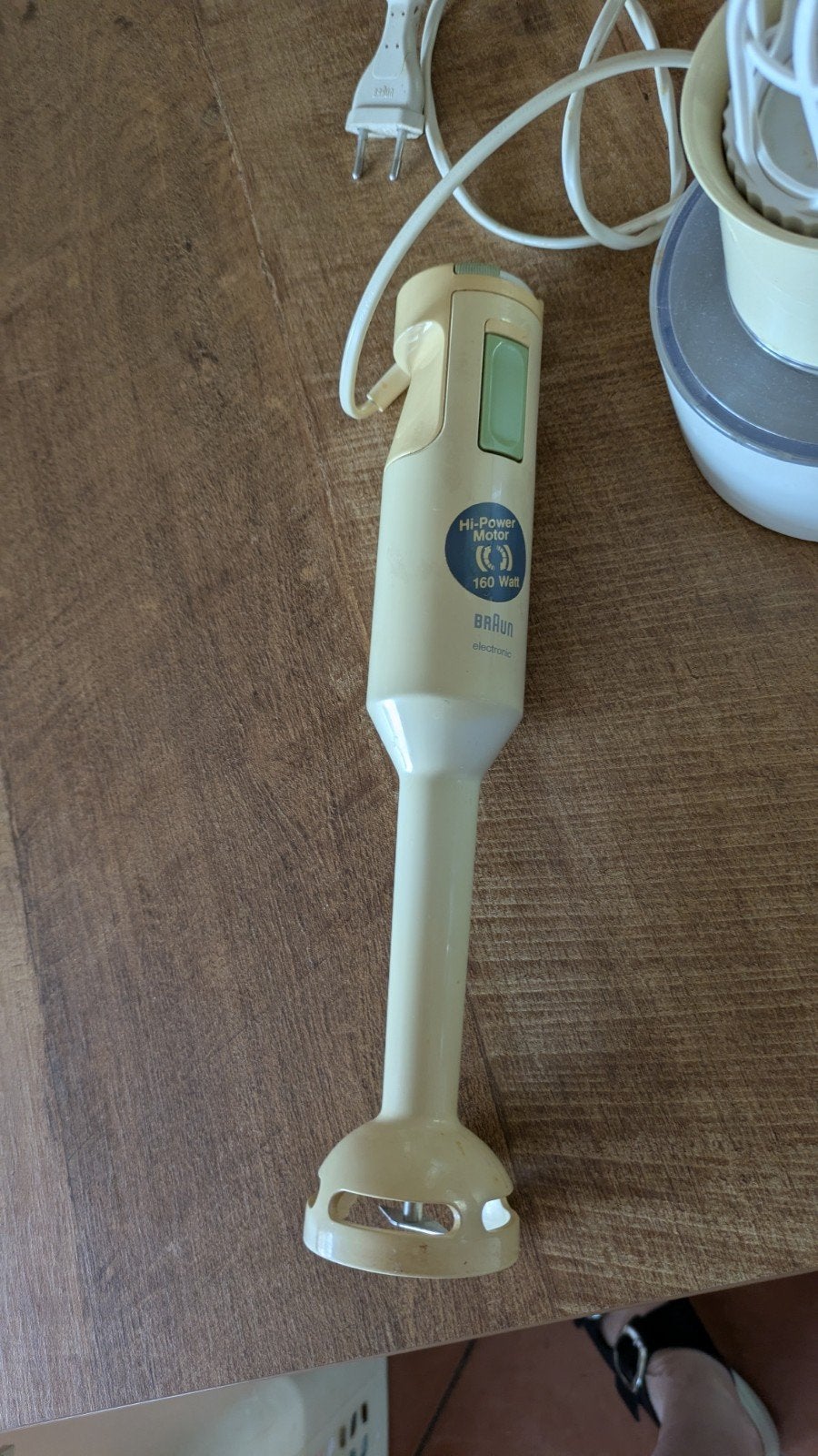 Staafmixer met toebehoren, Minder dan 1 liter, Ophalen of Verzenden, 1 snelheid