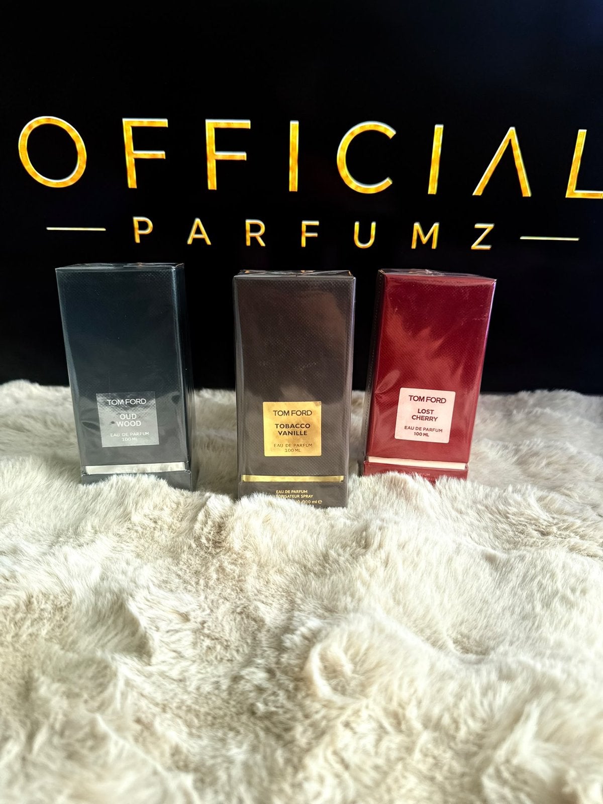 Tom Ford Parfum Bundel: Lost Cherry, Oud Wood, Tobacco Vanil, Sieraden, Tassen en Uiterlijk, Ophalen of Verzenden, Nieuw