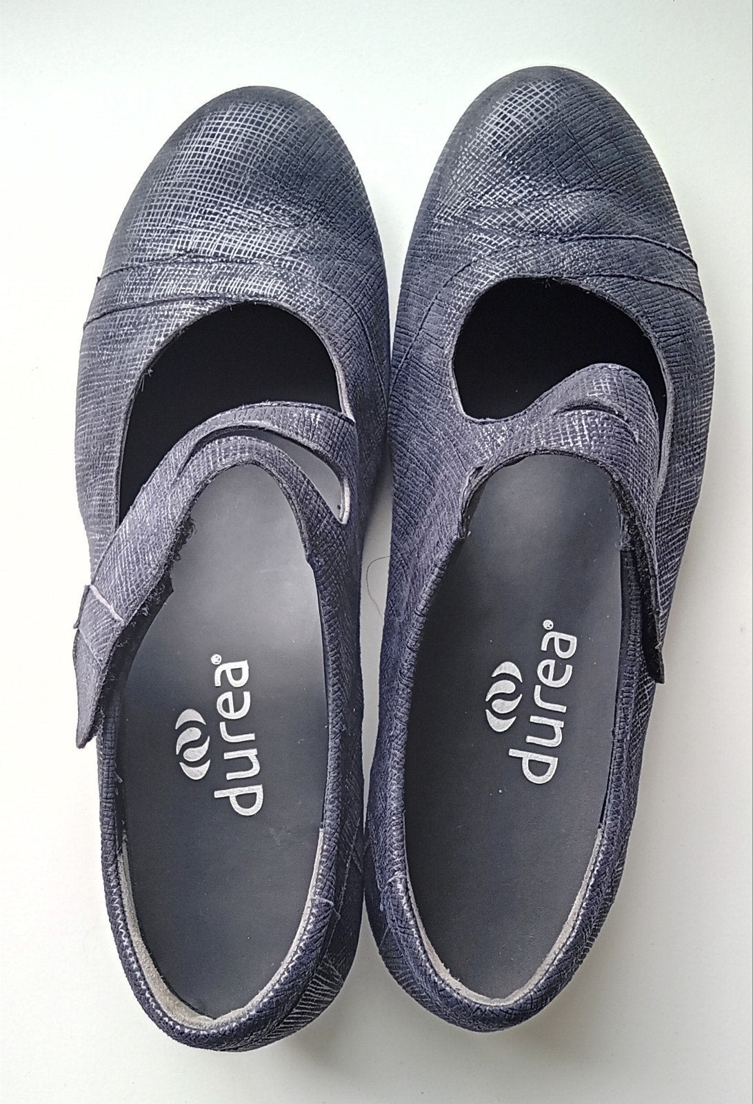 Durea damesschoenen., Kleding | Dames, Schoenen, Ophalen, Zo goed als nieuw, Blauw, Sneakers of Gympen