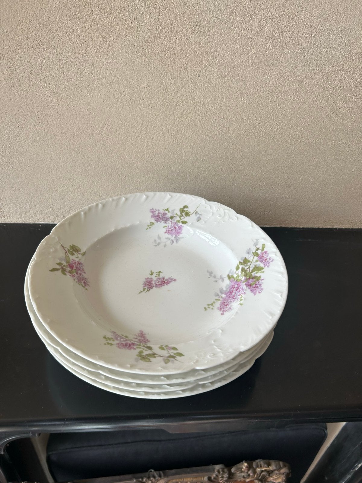 4 Limoges Soep-/Pastaborden - 25 cm, Ophalen
