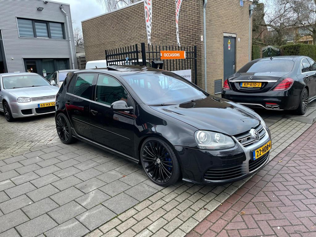 Volkswagen Golf 3.2 R32 4M DSG Schaalstoelen Milltek Airco P, Auto's, Automaat, Gebruikt, 3189 cc, Zwart