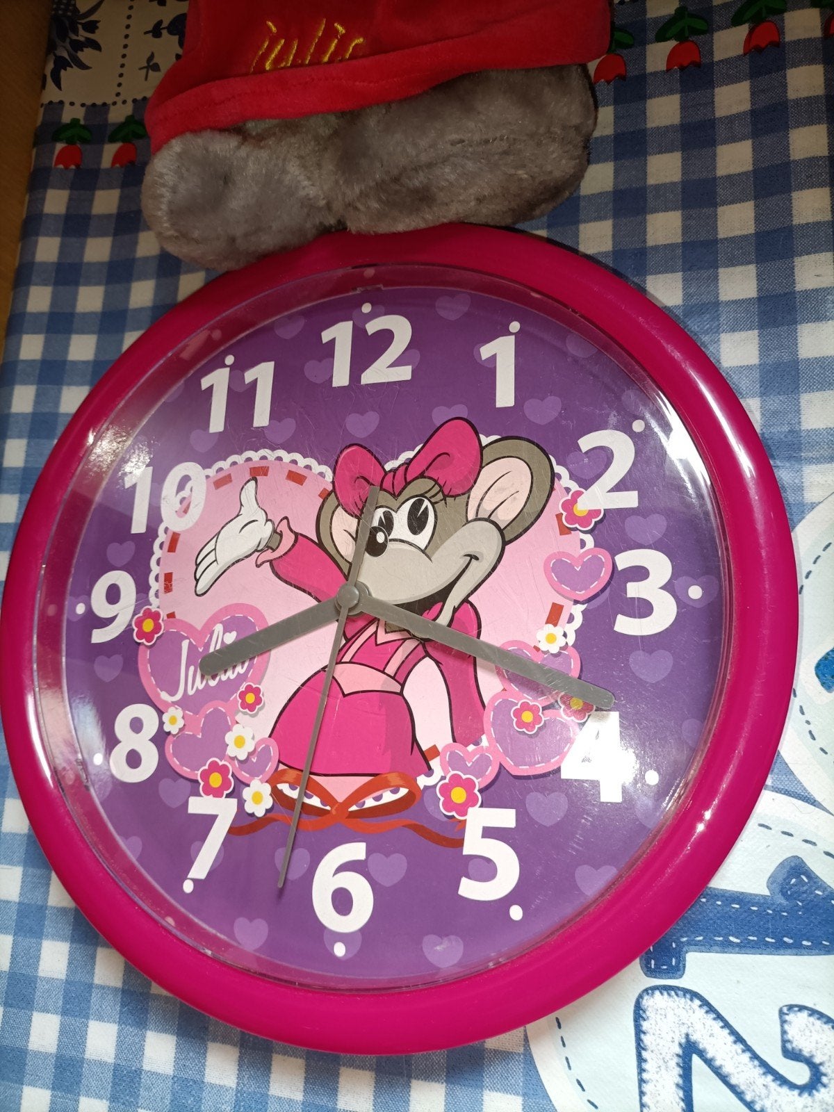 Julia knuffel Julianatoren 30 cm groot + klok, Ophalen of Verzenden, Zo goed als nieuw, Hond