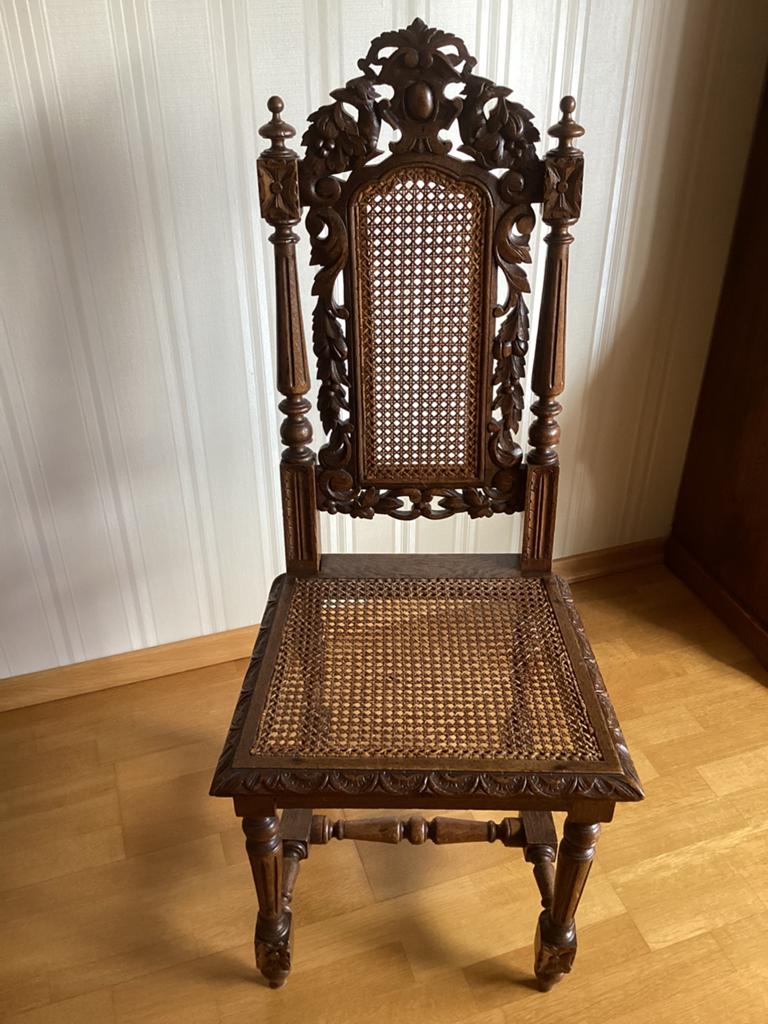 Antieke stoel, Antiek en Kunst, Antiek | Meubels | Stoelen en Banken, Ophalen