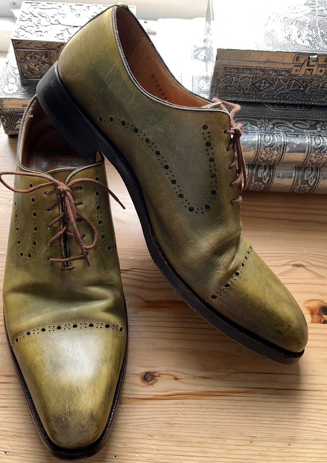 Berwick schoenen maat 9.5/44(v), Kleding | Heren, Schoenen, Overige kleuren, Ophalen of Verzenden, Zo goed als nieuw, Veterschoenen