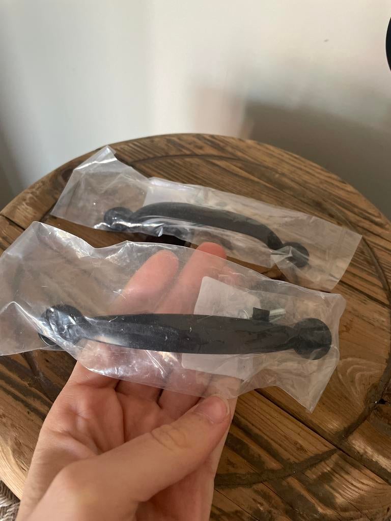 2x Zwarte handvatten SIRO 96mm - Nieuw in verpakking, Ophalen, Nieuw