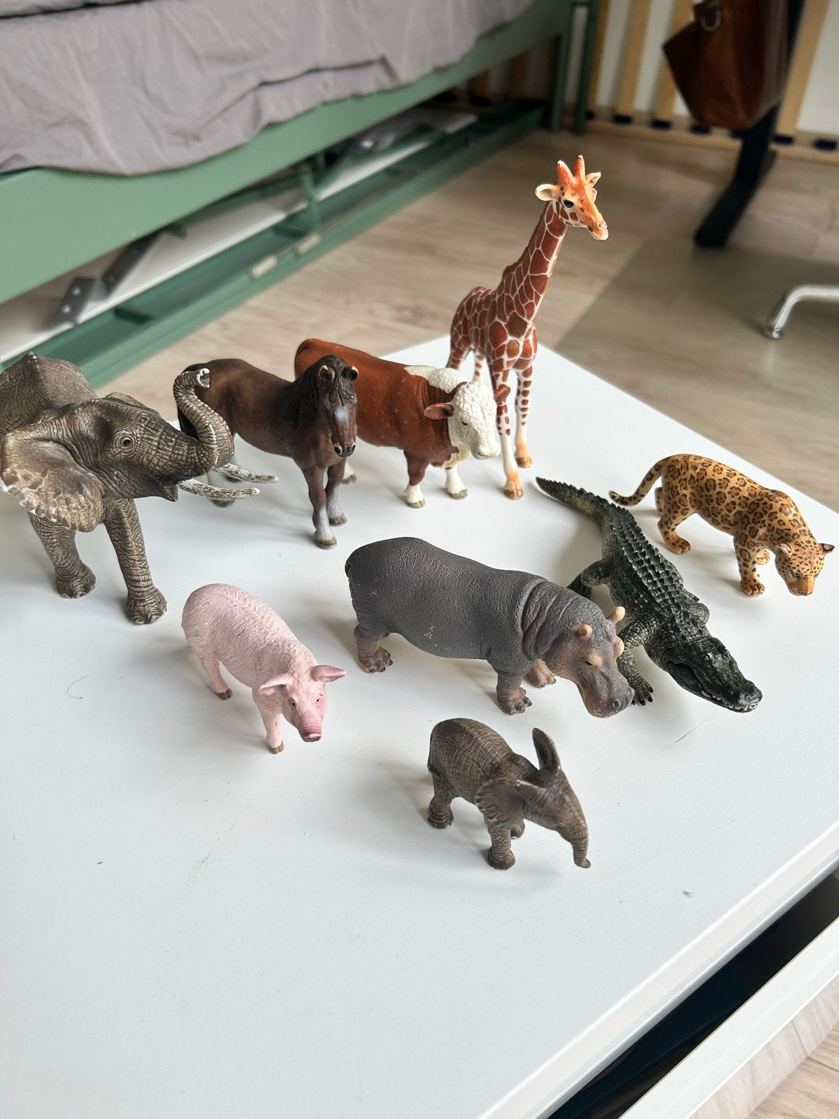 Schleich Dieren, 9 stuks, Ophalen, Zo goed als nieuw