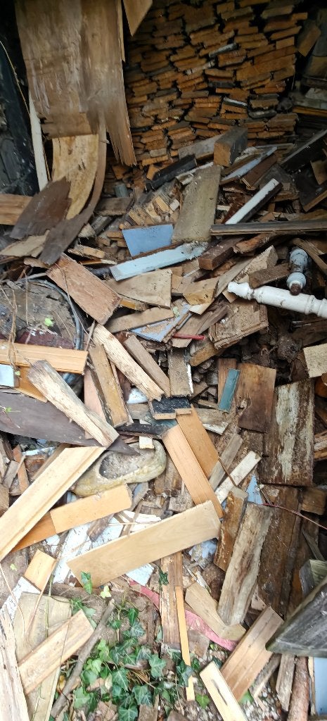3m3 Kachel hout/afval hout gratis op te halen in Uden, 3 tot 6 m³, Ophalen