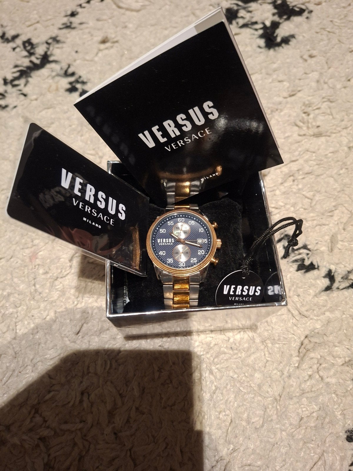 Versus Versace Herenhorloge - Zo goed als nieuw, Overige merken, Staal, Staal, Polshorloge