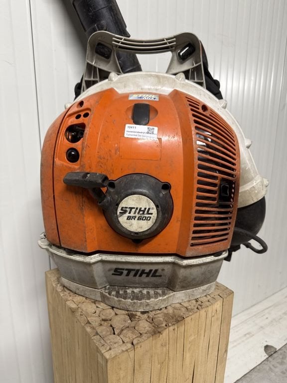 Stihl BR600 rug bladblazer benzine 2007, Gebruikt, Stihl