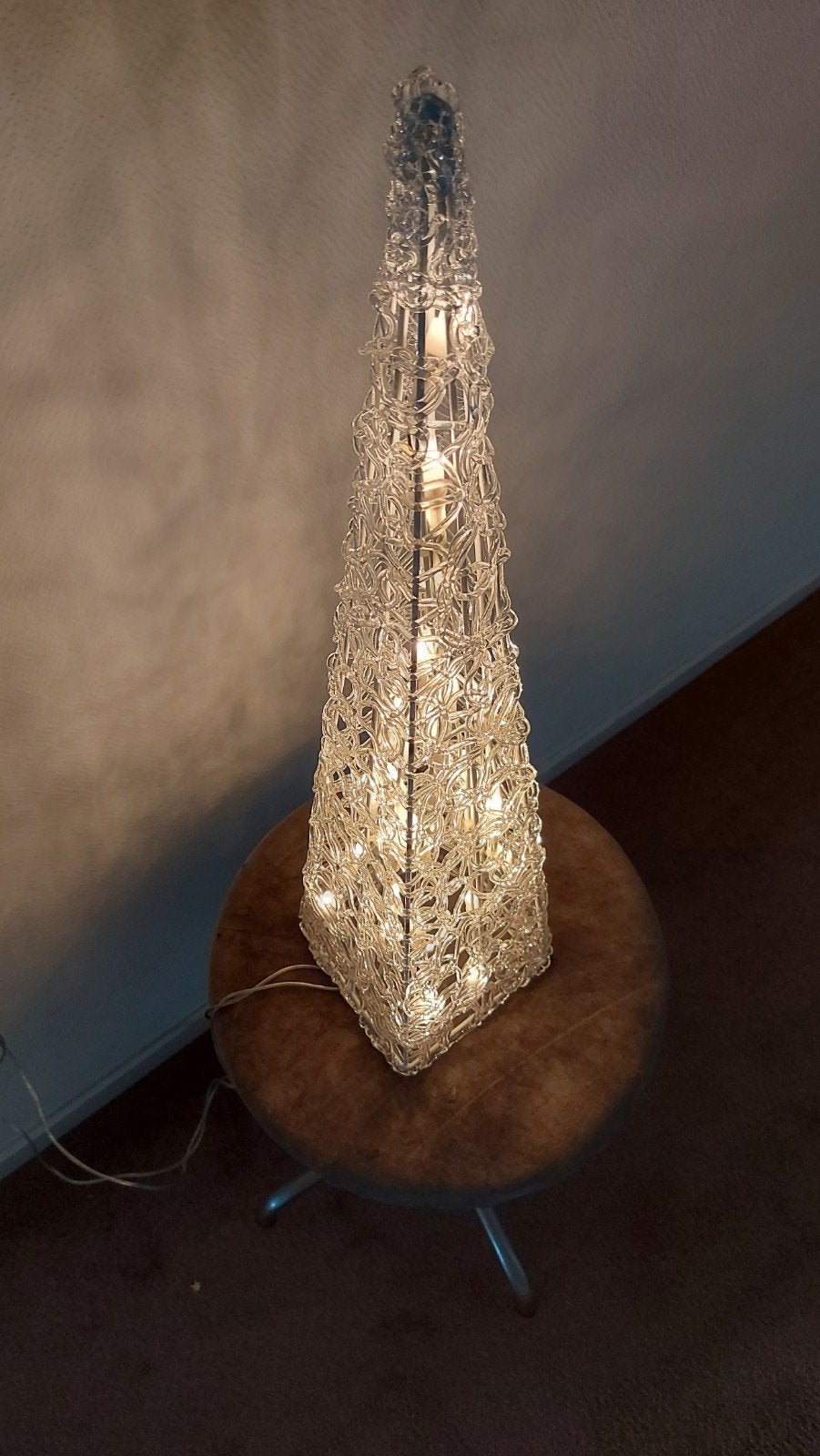 Licht piramide 35 lampjes 61 cm hoog, Diversen, Ophalen, Zo goed als nieuw