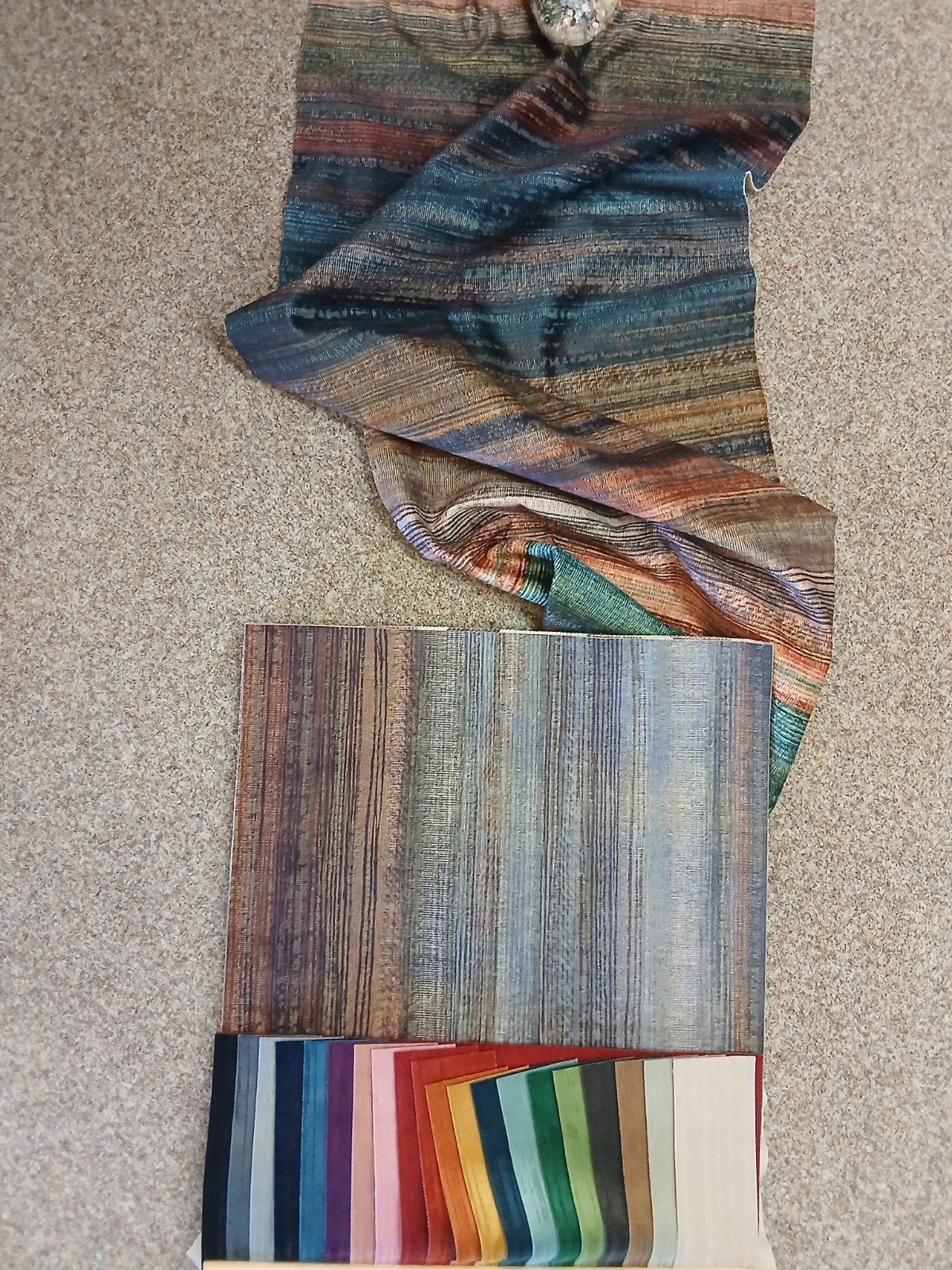 Mooie collectie stofstalen - diverse maten en kleuren, Ophalen of Verzenden, Overige kleuren, Katoen, 30 tot 200 cm