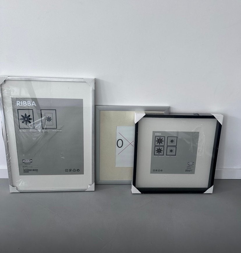 Nieuwe IKEA RIBBA fotolijsten (diverse maten), Kunststof, Nieuw, Ophalen of Verzenden, Fotolijst