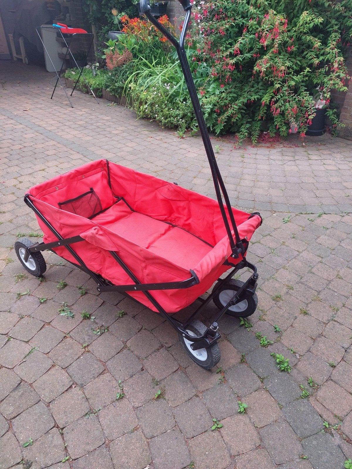 Opvouwbare bolderkar - Ideaal voor strand of tuin, Caravans en Kamperen, Bolderkarren, Ophalen
