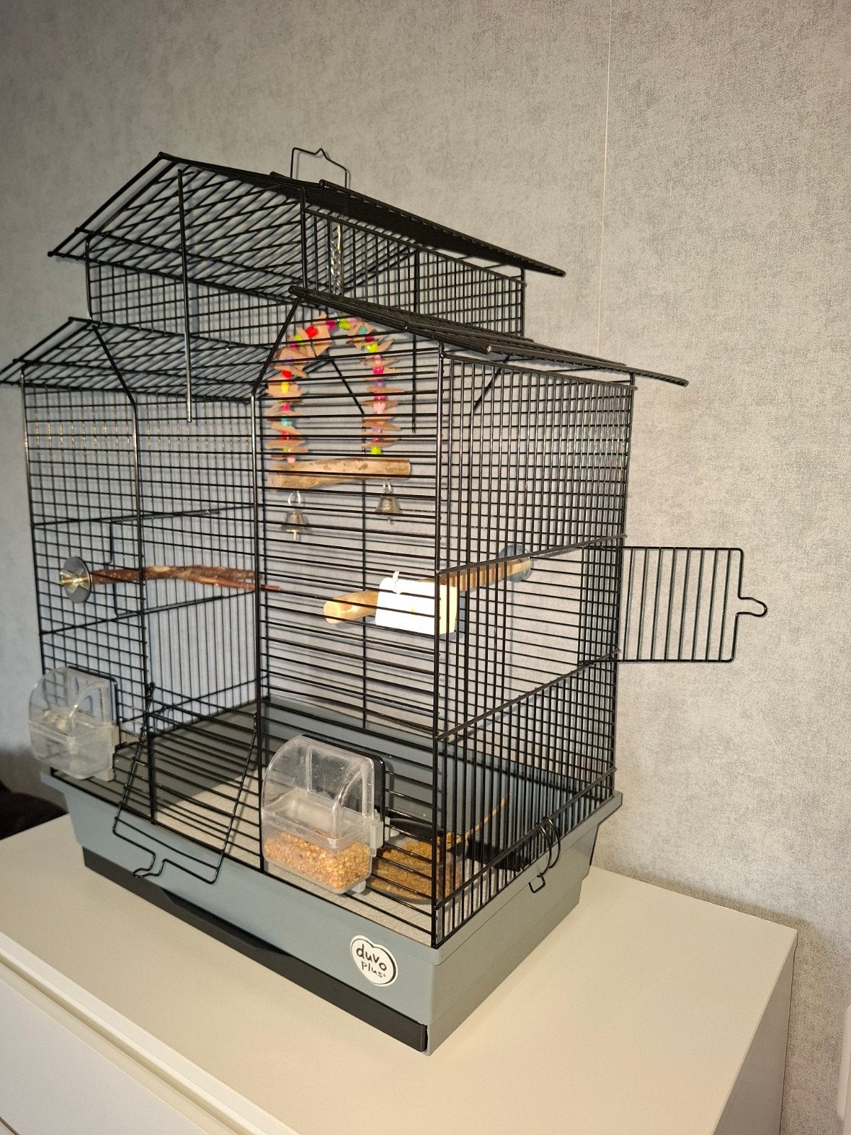 Vogelkooi DuvoPlus Z.G.A.N., Ophalen, Metaal, Vogelkooi