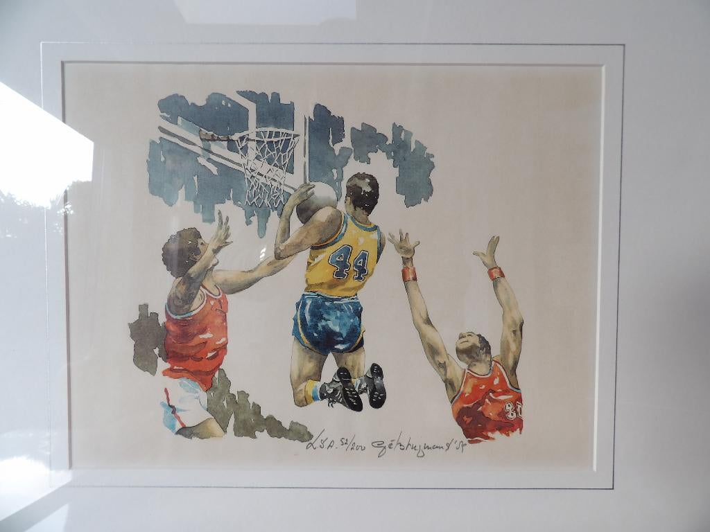 Ge Brugmans Basketballers Litho/Zeefdruk, USA 52/200