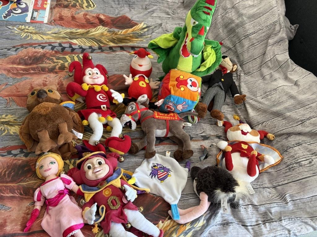 Efteling Knuffels Verschillende Zie Foto's, Ophalen of Verzenden, Zo goed als nieuw, Overige typen