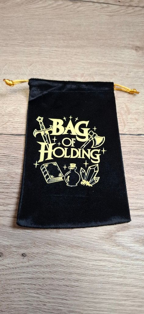 D&D Dice Bag "Bag of Holding" (18x11 cm), Onbekend, Ophalen of Verzenden, Onbekend, Onbekend