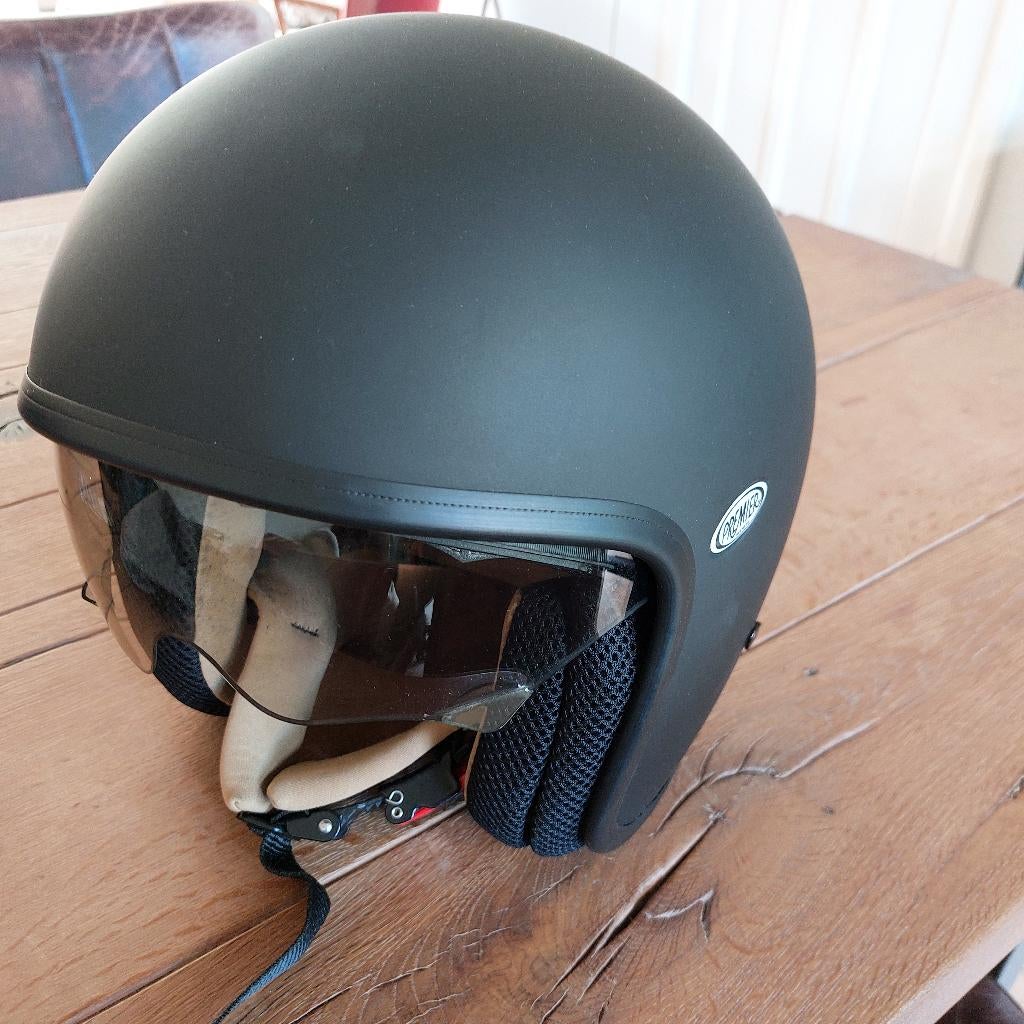 Vintage helm voor motor of scooter, Dames, Jethelm, Nieuw zonder kaartje, S