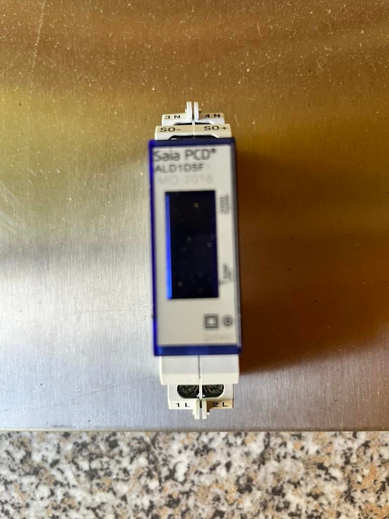 KWh meter 1 fase, Ophalen of Verzenden, Zo goed als nieuw, Overige typen