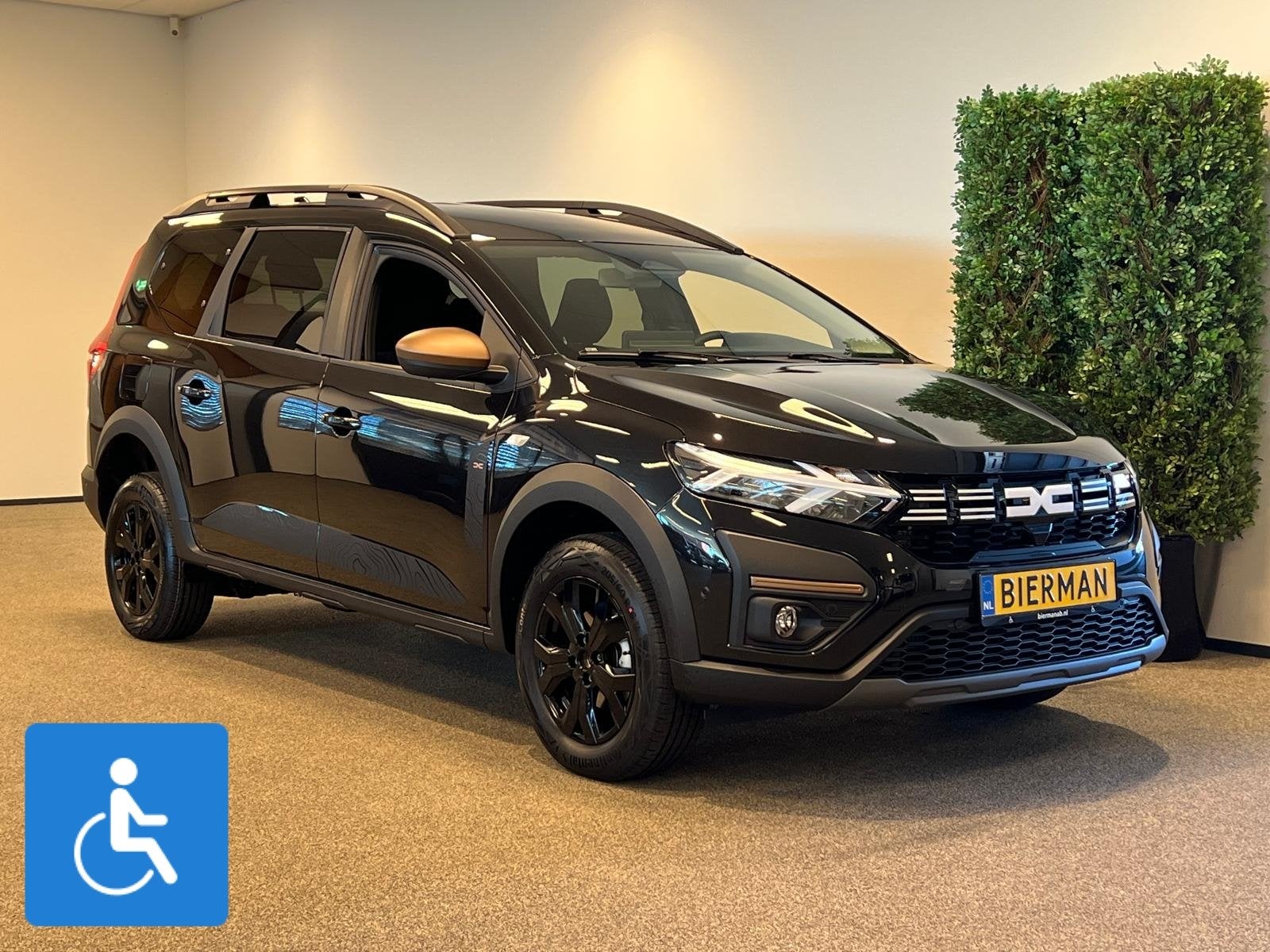 Dacia Jogger Rolstoelauto 5+1, 12 maanden, Stof, Overige carrosserieën, Zwart