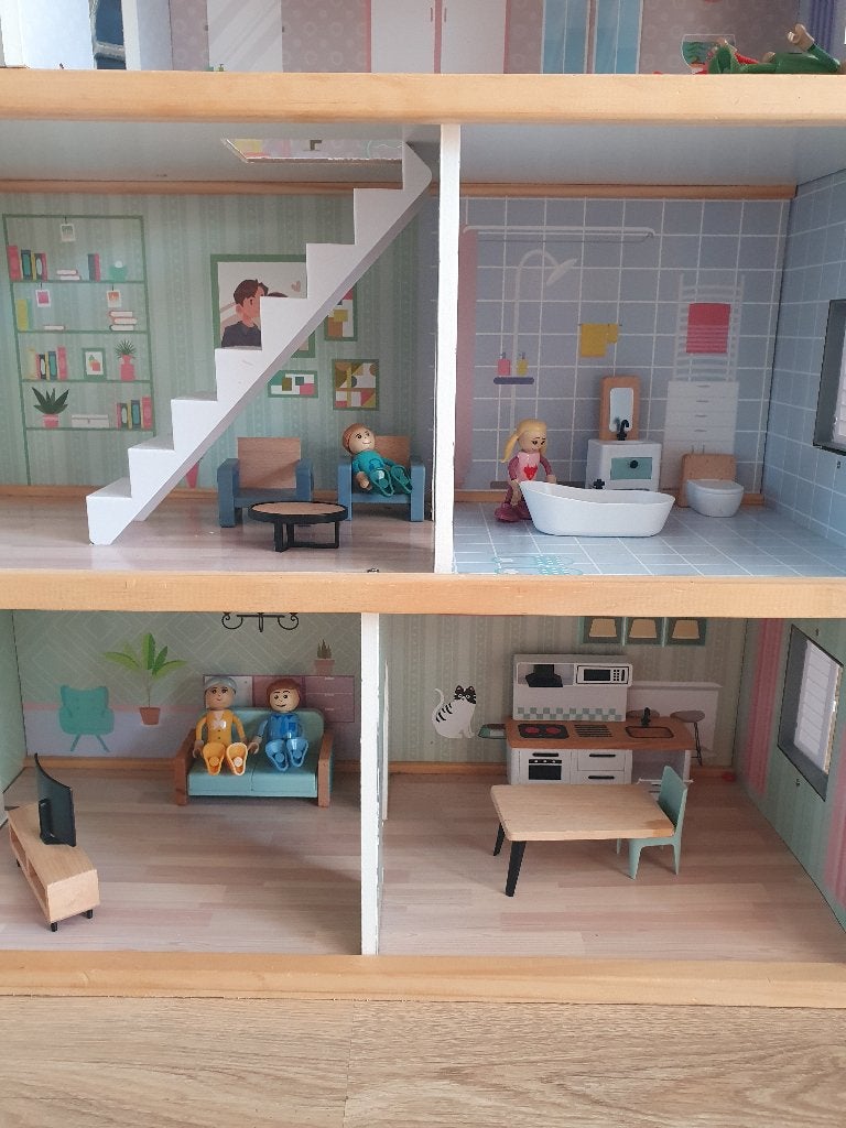Poppenhuis, Ophalen, Gebruikt, Poppenhuis