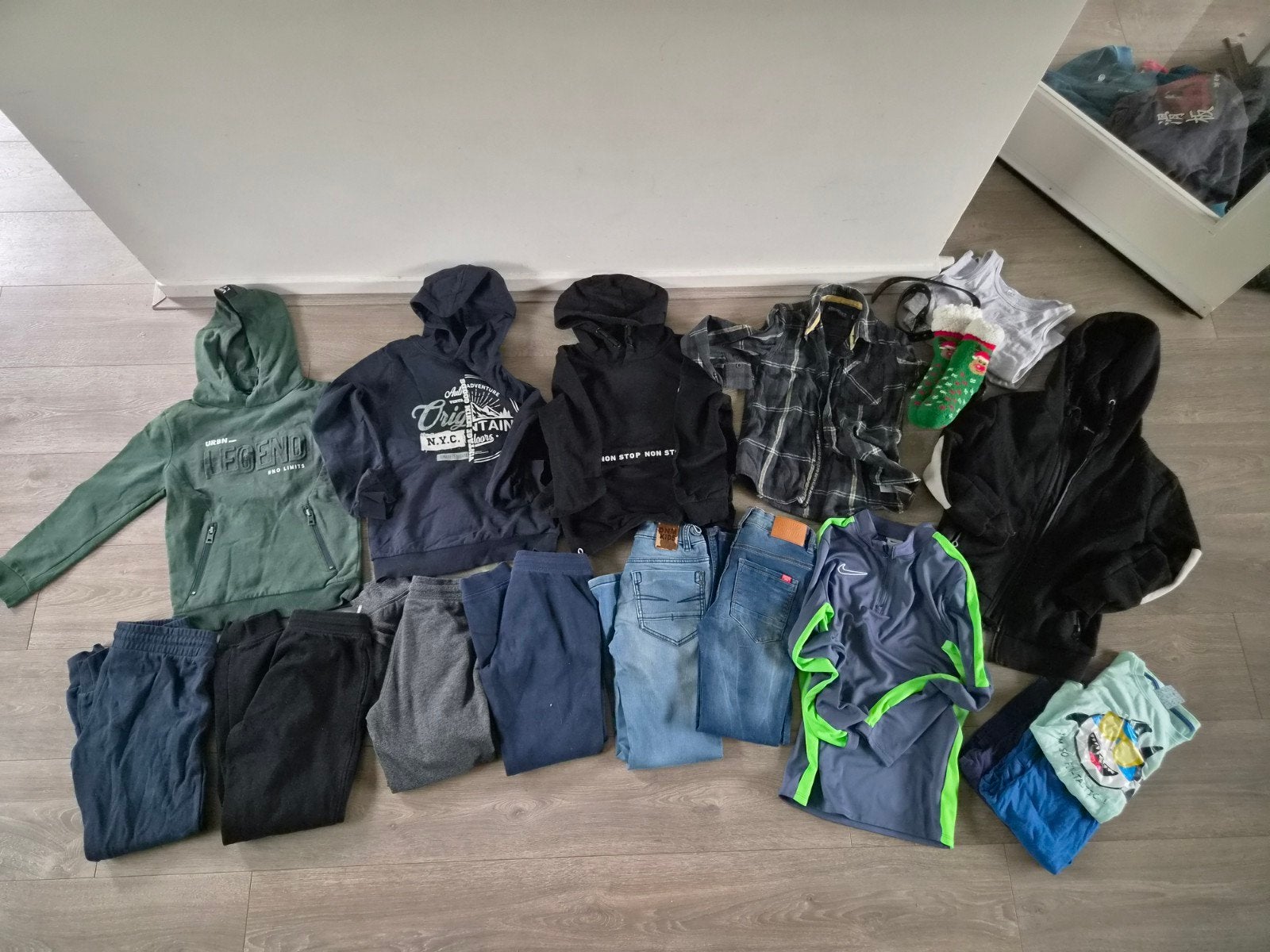 Pakket jongenskleding maat 135-140, Kinderen en Baby's, Kinderkleding | Maat 134, Ophalen of Verzenden, Jongen, Broek
