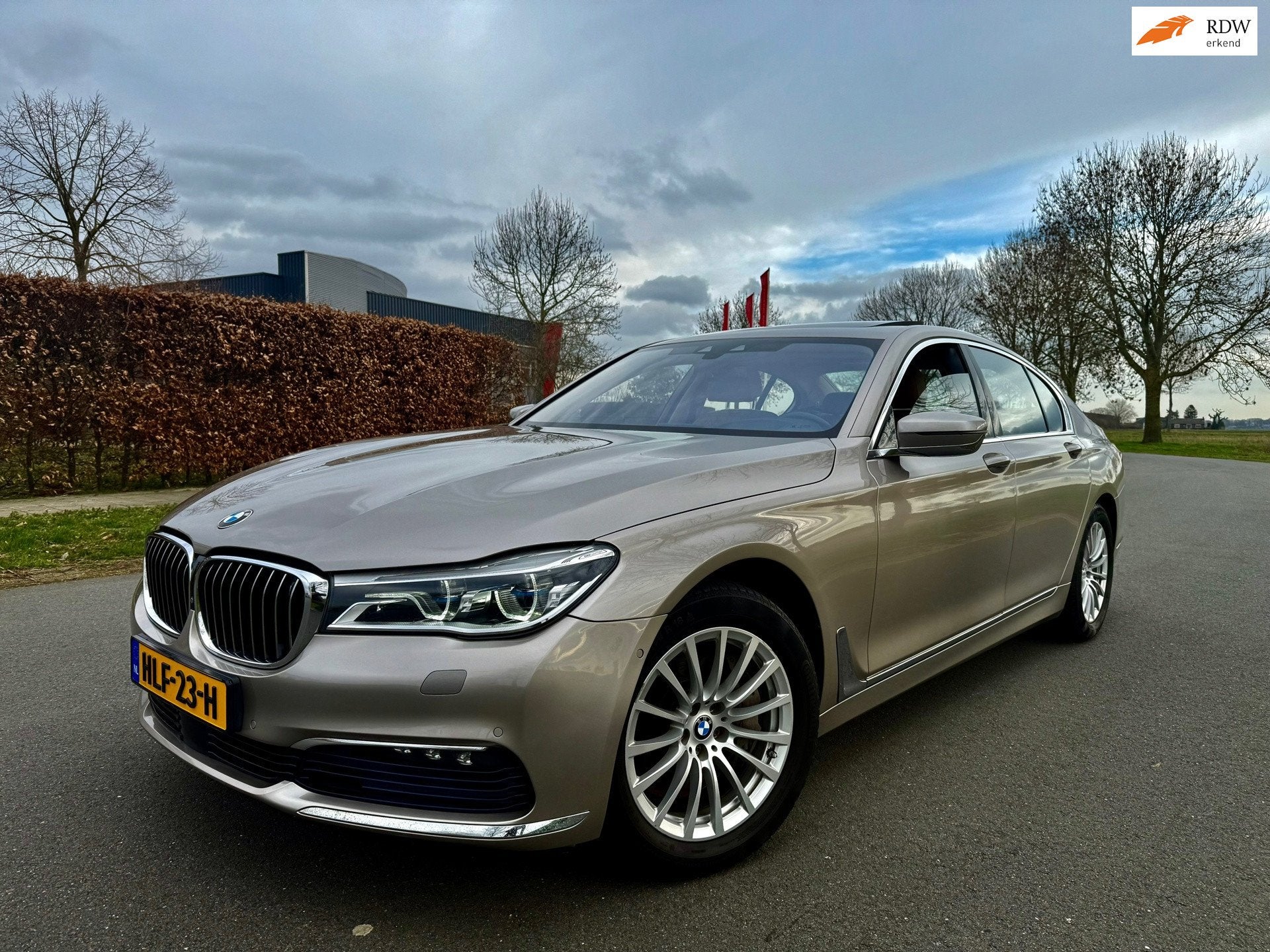 BMW 7-serie 750i xDrive High Executive FULL OPTIONS, Auto's, Automaat, Gebruikt, 4395 cc, Leder