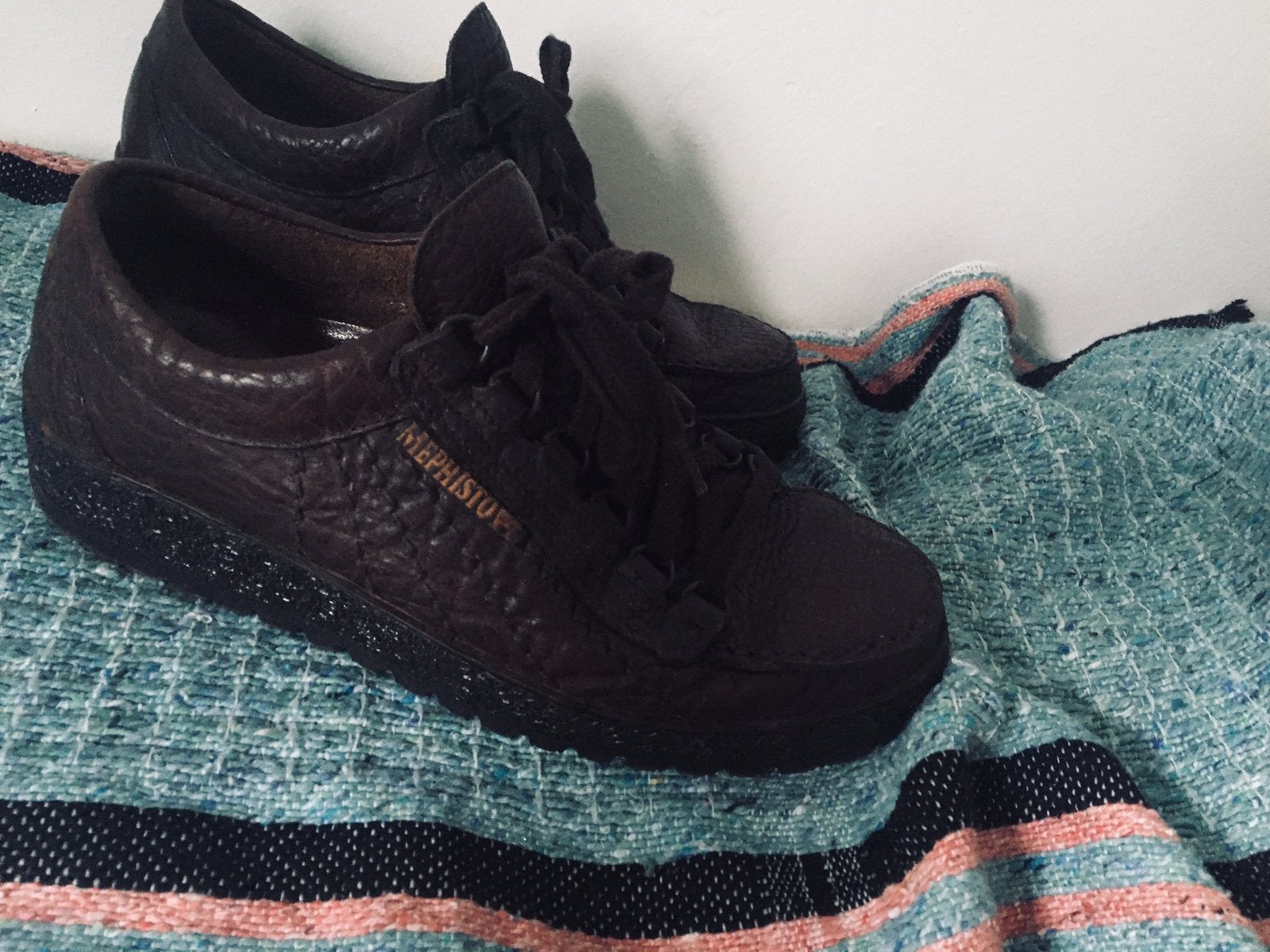 Mephisto rainbow, Ophalen of Verzenden, Zo goed als nieuw, Bruin