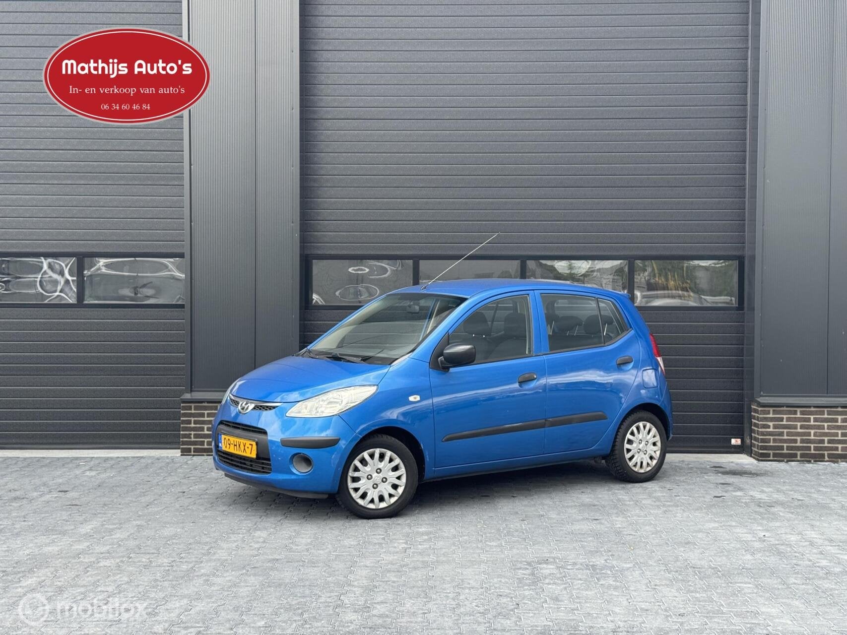 Hyundai i10 1.25i Active Cool Automaat! Airco! Nette staat!, 31 €/maand, 4 cilinders, Blauw, Origineel Nederlands