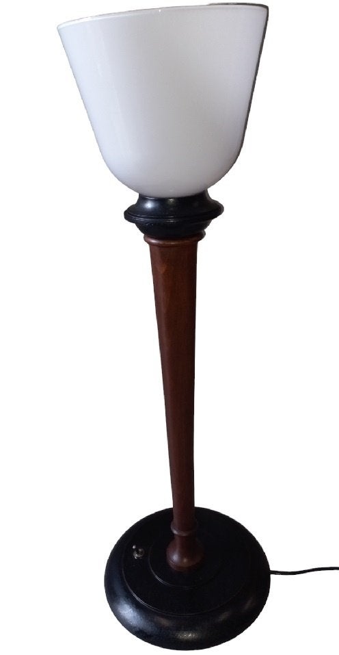 grote vintage Mazda tafellamp., Antiek en Kunst, Antiek | Lampen, Ophalen