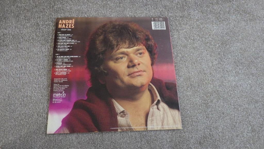 LP Andre Hazes Voor jou, Ophalen of Verzenden, Gebruikt, 12 inch, Levenslied of Smartlap