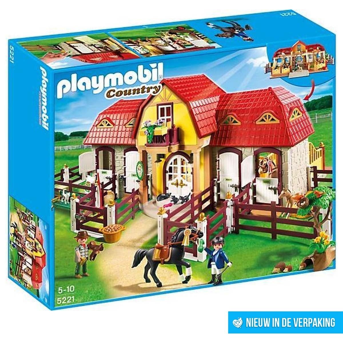 Paarden playmobil, Ophalen