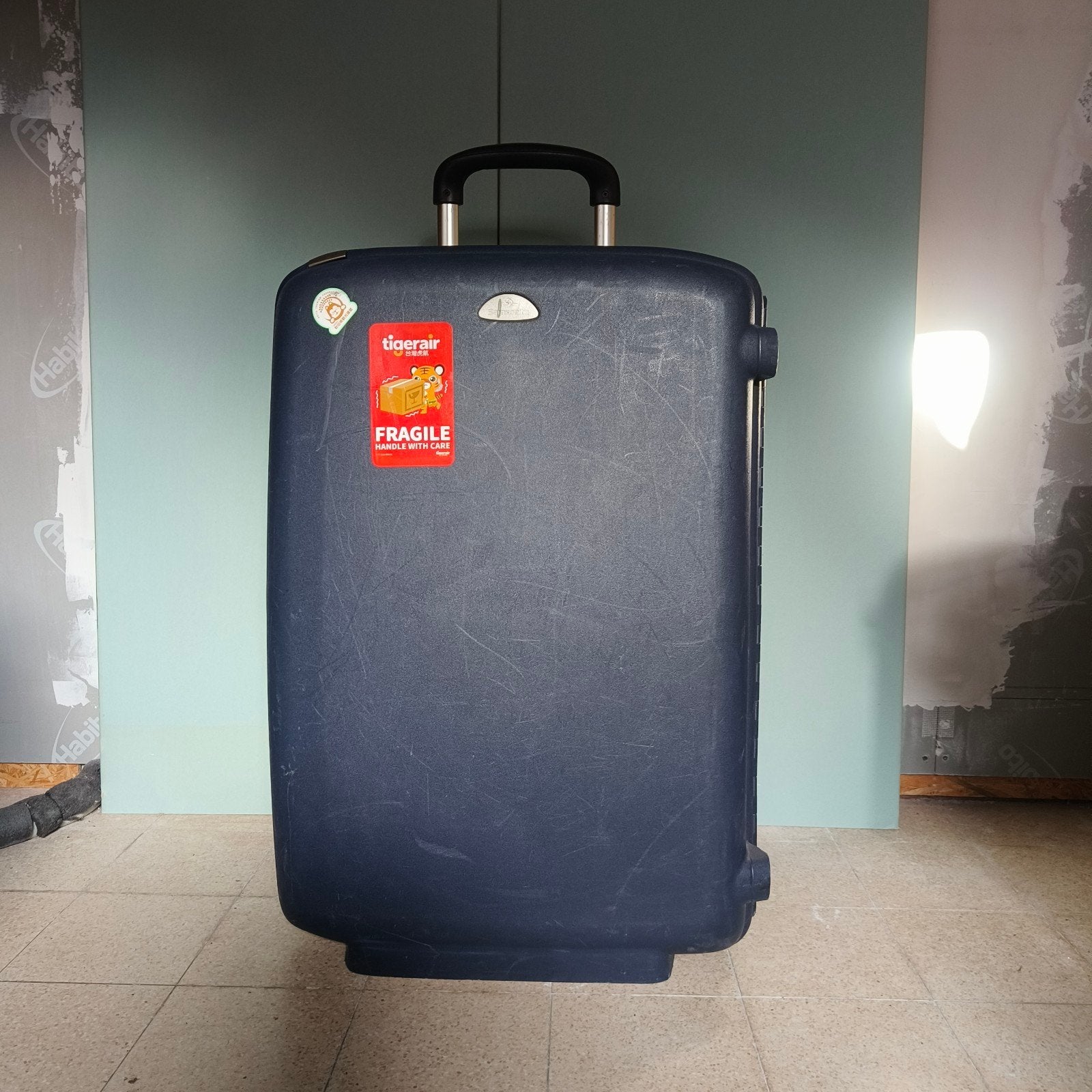Samsonite trolley koffer in goede staat, Gebruikt, Hard kunststof, 45 tot 55 cm, Ophalen of Verzenden