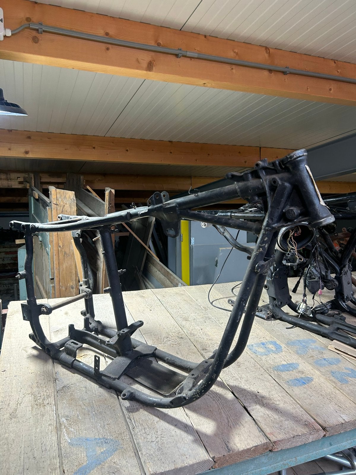 Harley Davidson FL frame 1973 - Zonder kenteken, Ophalen, Gebruikt