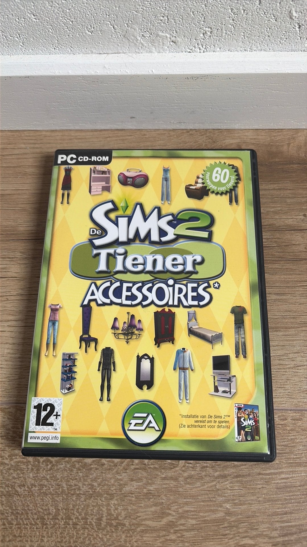 Sims 2 Tiener accessoires, Spelcomputers en Games, Games | Pc, Gebruikt, 1 speler, Ophalen of Verzenden, Vanaf 12 jaar