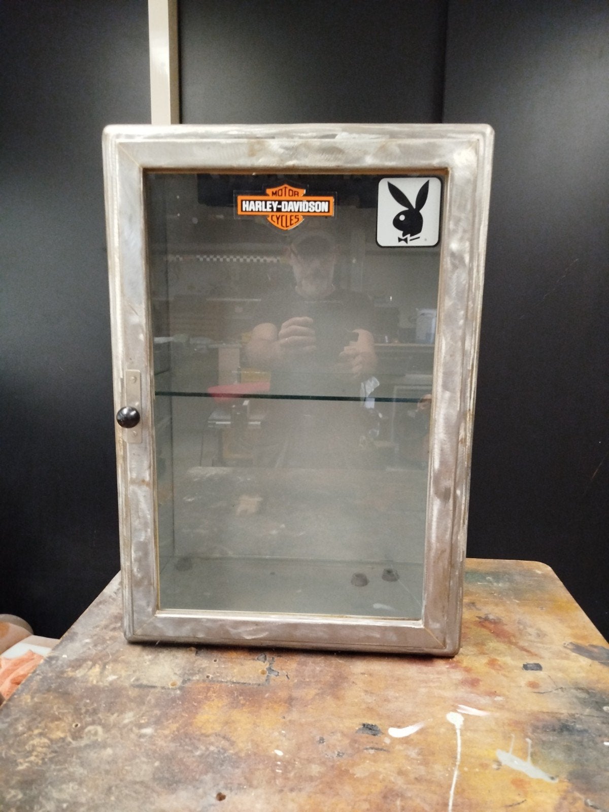 Vintage medische vitrinekast., Ophalen, 25 tot 50 cm, 50 tot 100 cm, Minder dan 100 cm