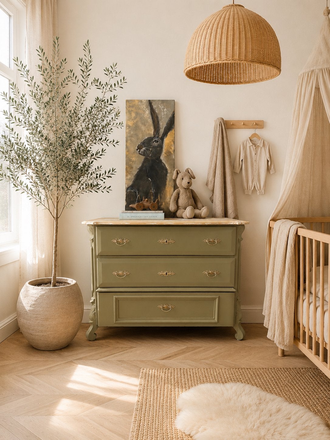 Commode ladekast dressoir linnenkast meidenkast babykamer, Huis en Inrichting, Kasten | Ladekasten, Ophalen, 100 tot 150 cm, Zo goed als nieuw