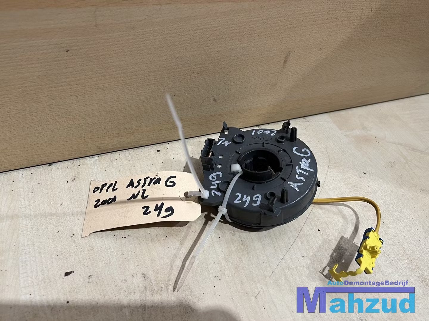 OPEL ASTRA G airbag ring sleepring 1998-2005, Gebruikt, Opel Automobile GmbH, Ophalen of Verzenden, Kontakt@opel-infoservice.de