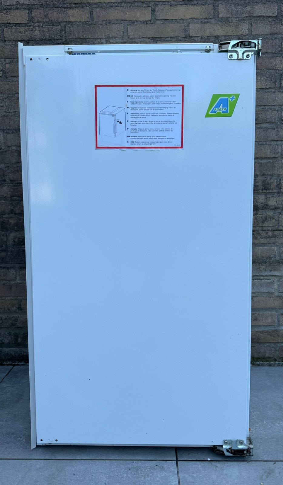 Liebherr inbouw koelkast, 150 tot 200 liter, Ophalen, 85 tot 120 cm, Zonder vriesvak