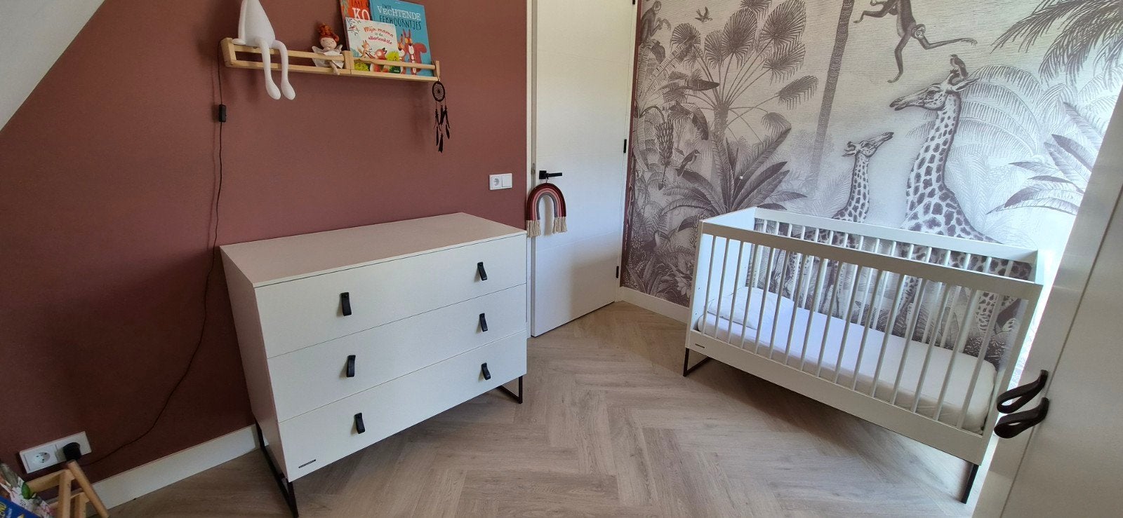 Complete Kidsmill Babykamer: Ledikant, Commode en Kast, Ophalen, Gebruikt, Jongetje of Meisje