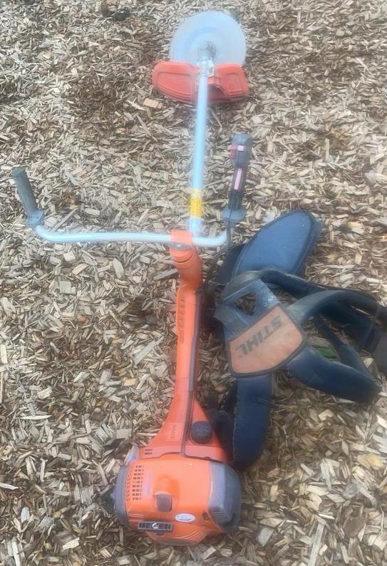 Te koop bosmaaier Husqvarna 343R, Ophalen, Gebruikt, Benzine