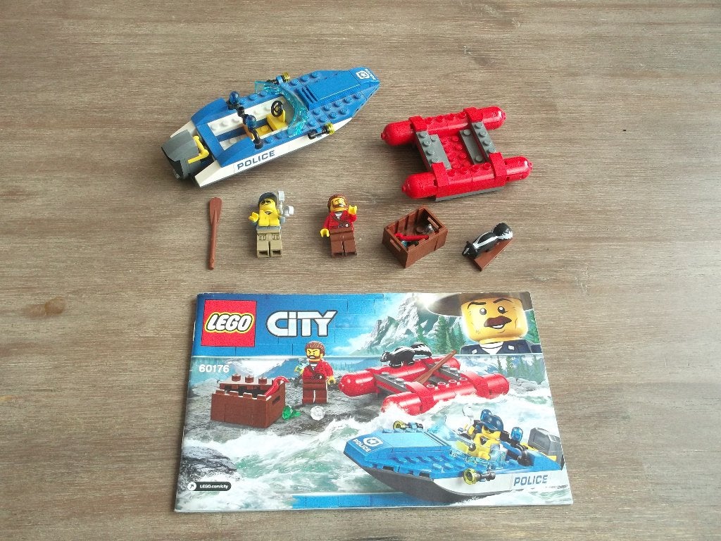 lego 60176 wild river escape (2018), Ophalen of Verzenden, Gebruikt, Complete set, Lego