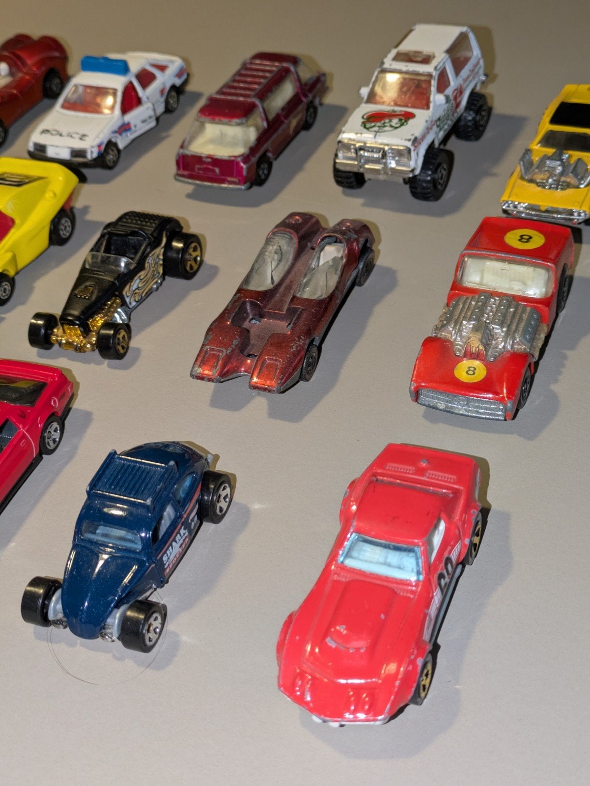 Diverse Oude Speelgoedautootjes o.a. Hot Wheels, Kinderen en Baby's, Ophalen of Verzenden, Gebruikt