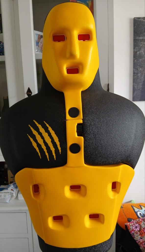 Bruce Lee Boksdummy met Timer en Trainingsprogramma, Sport en Fitness, Maat XL, Ophalen, Overige