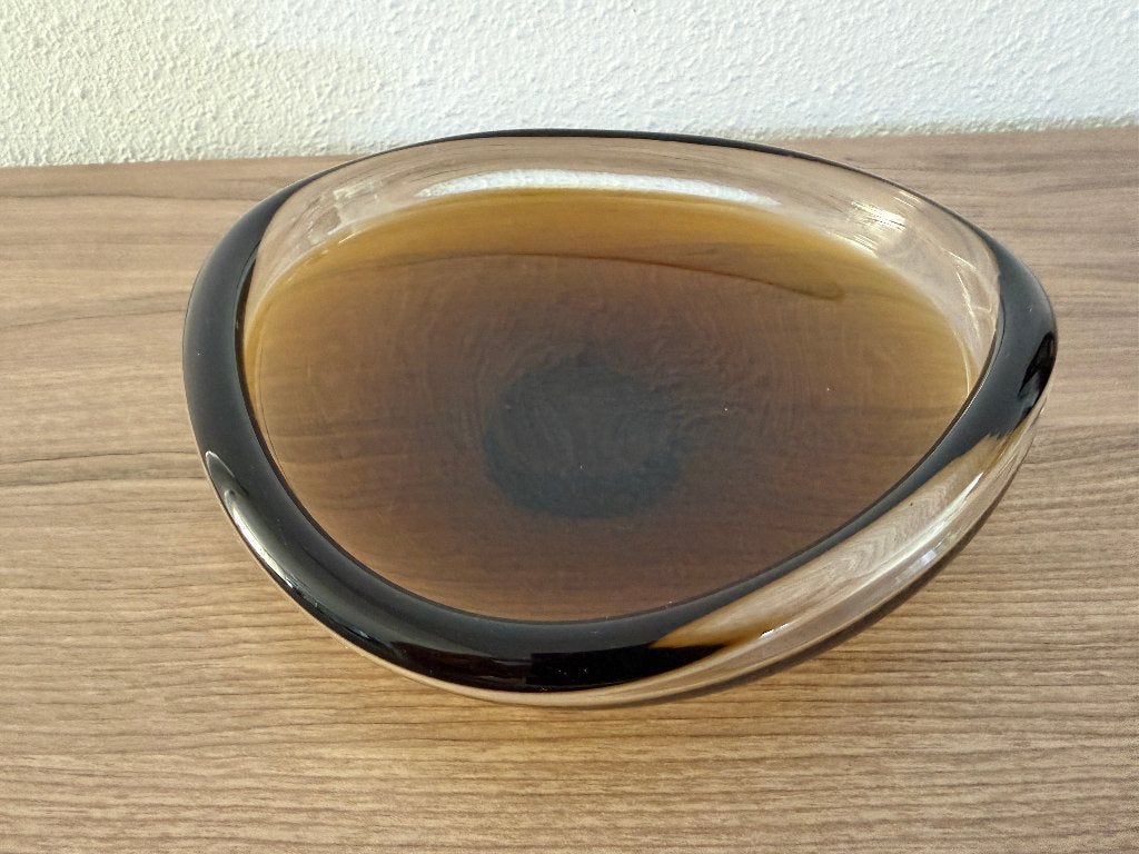 Mid-century Murano Sommerso schaal, Ophalen of Verzenden