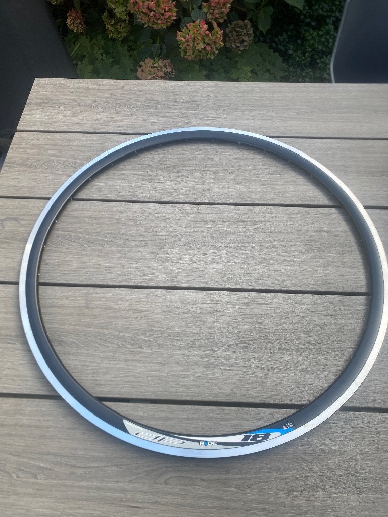 Ryde DP18 13cx622 velg zwart, Wiel, Ryde, Nieuw, Racefiets