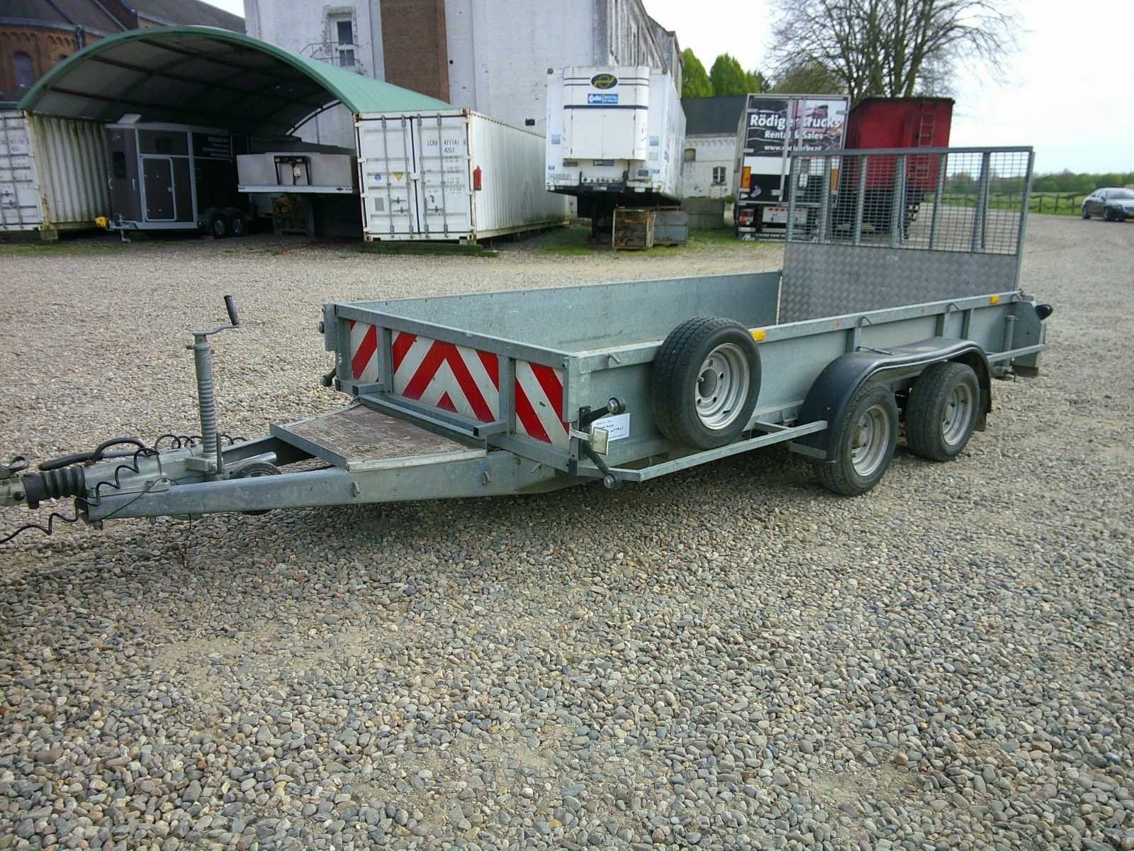 2003 Ifor Williams GD126GM machinetransporter – 3.500 kg, Gebruikt